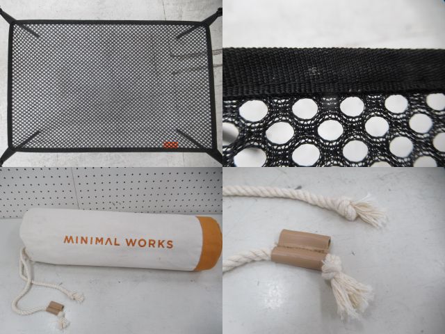 MINIMAL WORKS(ミニマルワークス) モカロールテーブル バンブー ミニマルワークス