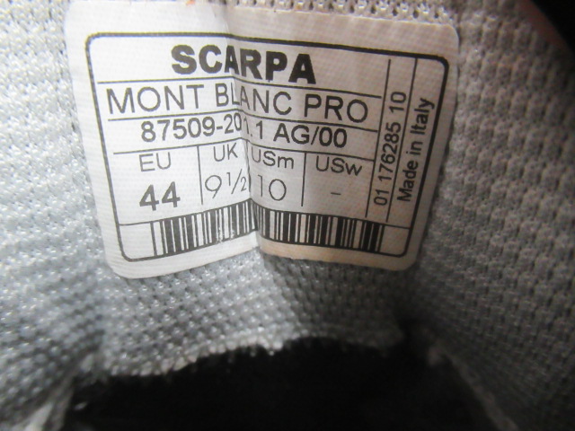 SCARPA(スカルパ) モンブランプロ GTX