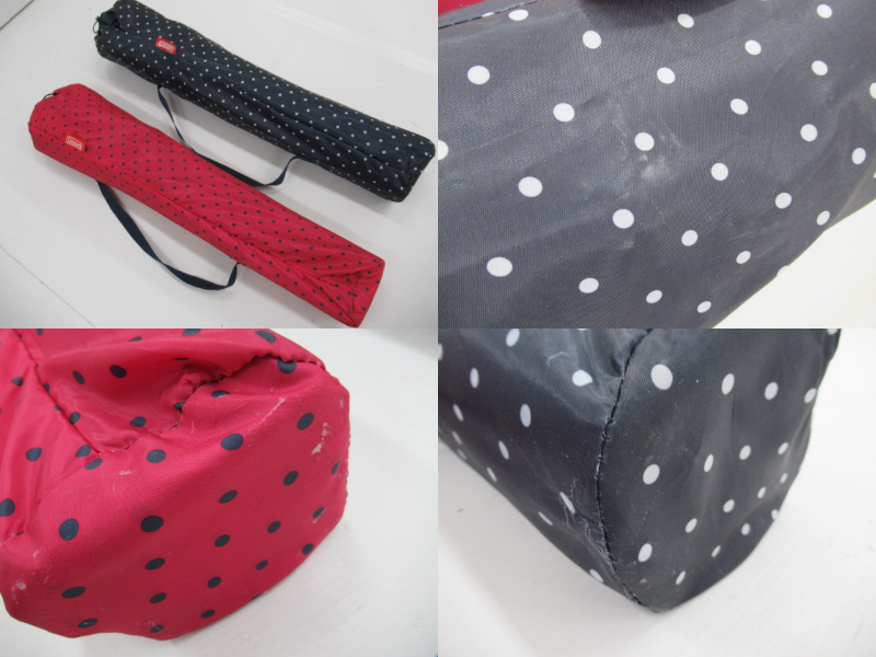 Coleman（コールマン）  リゾートチェア 2脚セット ネイビー・ピンクドット