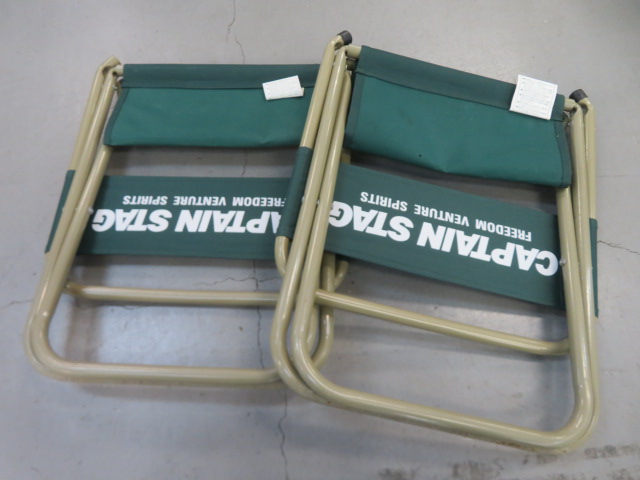 未使用 タグ付き キャプテンスタッグ レジャーチェア 5点セット 0457002x2.jpg