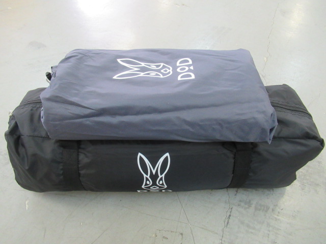 DOPPELGANGER OUTDOOR（ドッペルギャンガー）  ワンポールテント BK グランドシートセット
