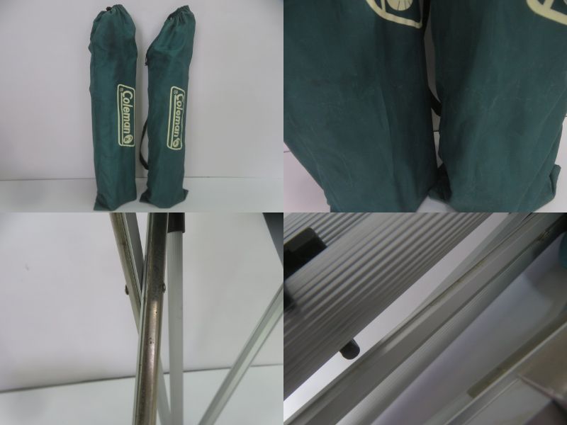 ColemanSlimCaptainChair グリーン新品未使用‼️2脚‼️ スリムキャプテンチェア×2脚セット | アウトドア用品