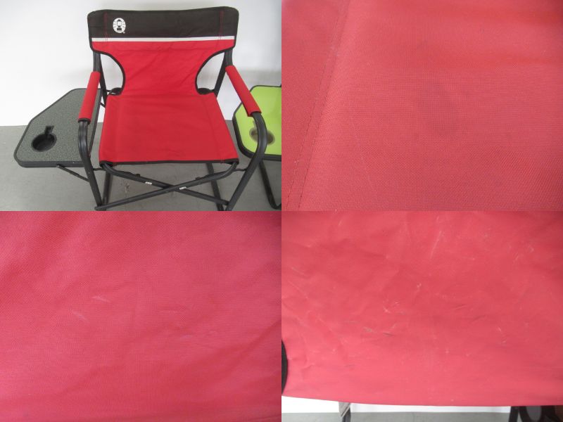 Coleman（コールマン）  サイドテーブル付デッキチェアST 2脚セット