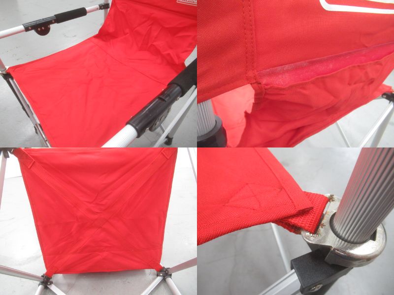 Coleman（コールマン）  スリムキャプテンチェア2 レッド 170-5669 セット