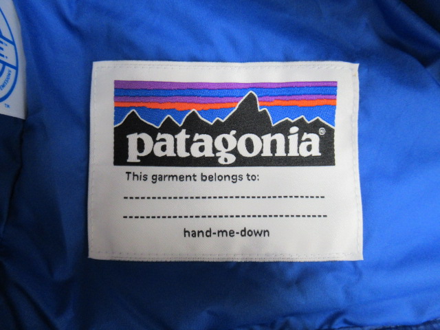 patagonia（パタゴニア）  ボーイズ・ナノ・パフ・ジャケット