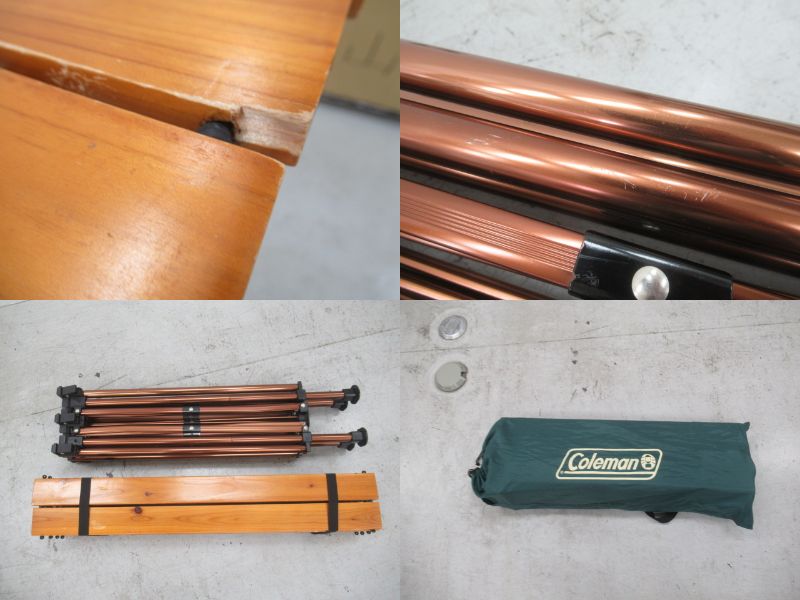 Coleman（コールマン）  ナチュラルウッドロールテーブル クラシック 110
