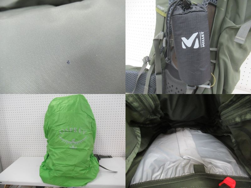 Osprey（オスプレー）  ケストレル 58 MILLET ボトルホルダーセット