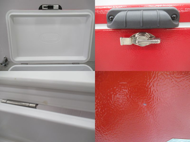 Coleman（コールマン）  54QT スチールベルトクーラー レッド