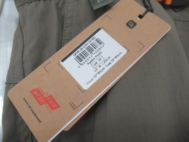 その他ブランド  Rab アグデン パンツ