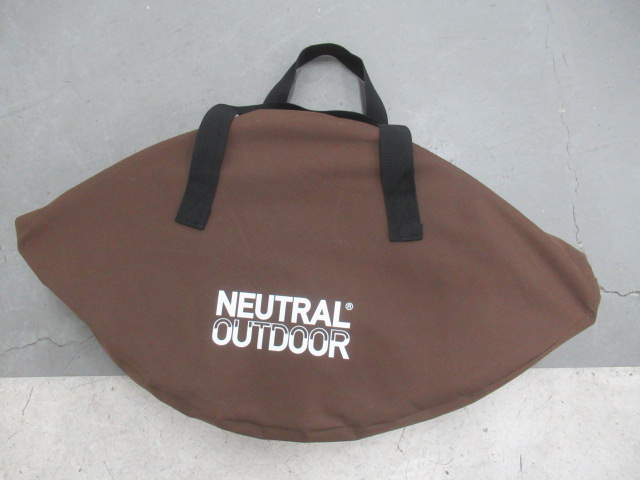 NEUTRAL OUTDOOR（ニュートラルアウトドア）  バンブーラウンドテーブルミニ