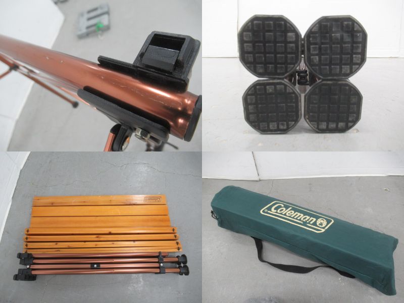 Coleman（コールマン）  ナチュラルウッドロールテーブル クラシック 65