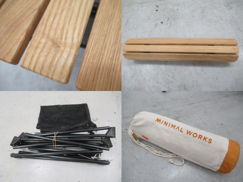 MINIMAL WORKS(ミニマルワークス) モカロールテーブルバンブー(オプションセット)