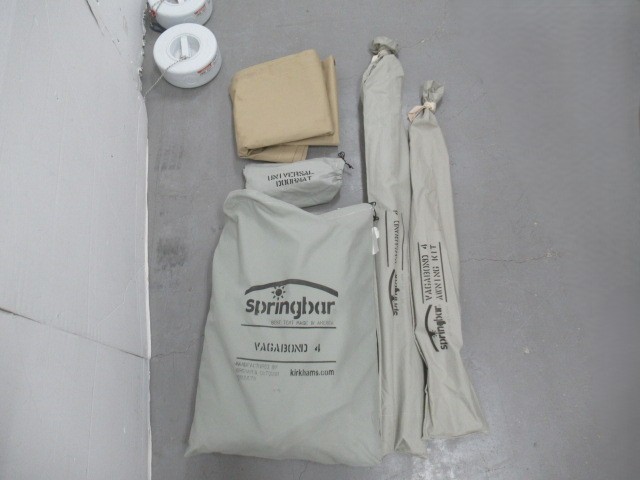 Kirkham's（カーカムス）  スプリングバーテント バガボンド4 キャノピーセット