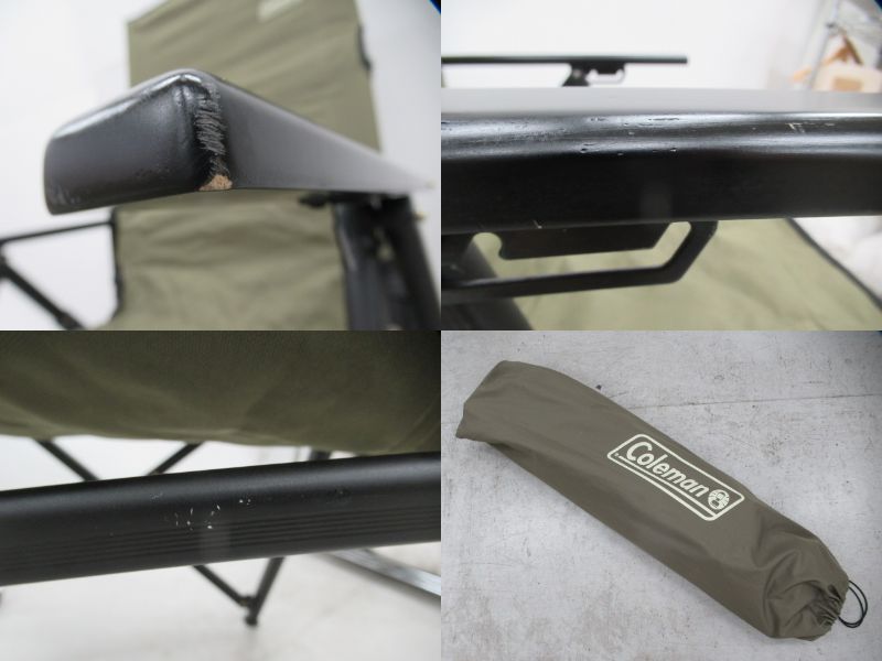 Coleman（コールマン）  レイチェア オリーブ (2)
