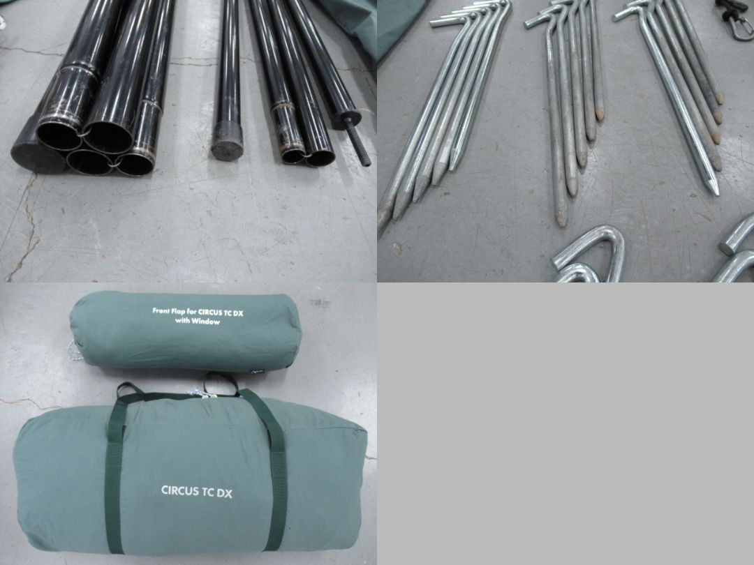 tent-Mark DESIGNS（テンマクデザイン）  サーカスTC DX ダックグリーン 前幕セット