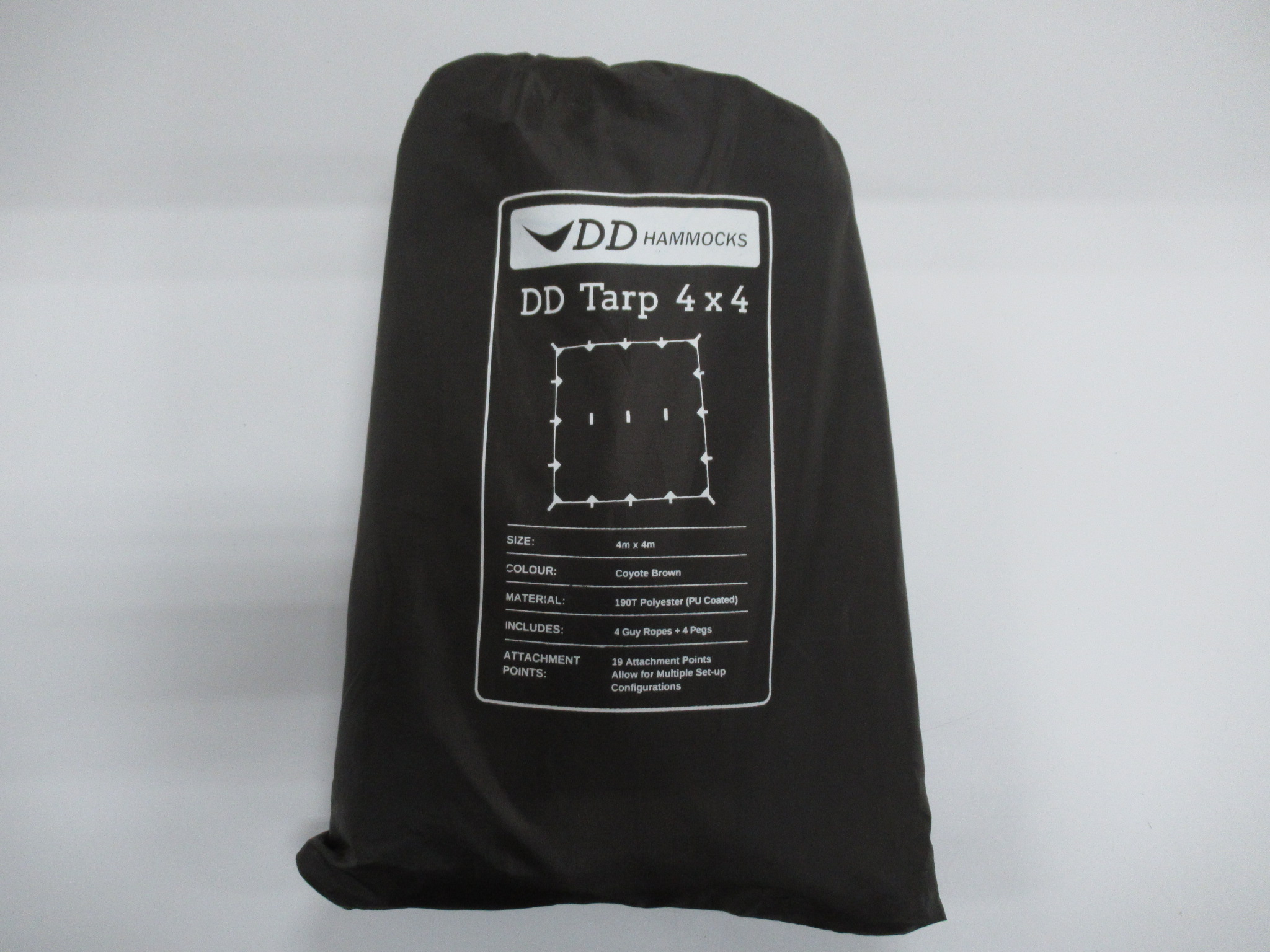 DD Hammocks (ディーディーハンモックス) DDタープ 4×4 コヨーテブラウン