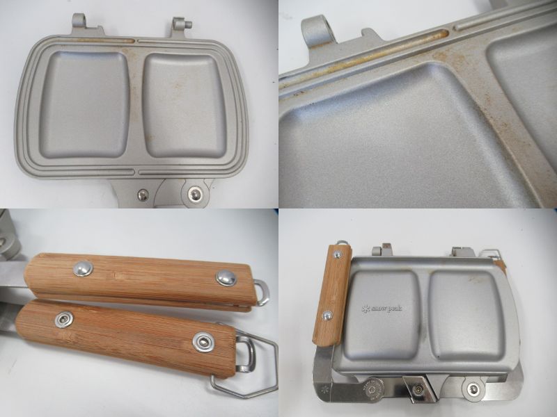 Snow Peak(スノーピーク)  ホットサンドクッカー トラメジーノ