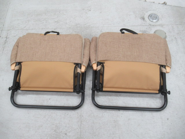 QUICKCAMP（クイックキャンプ）  一人掛け 折りたたみ ローチェア 2脚カバーセット