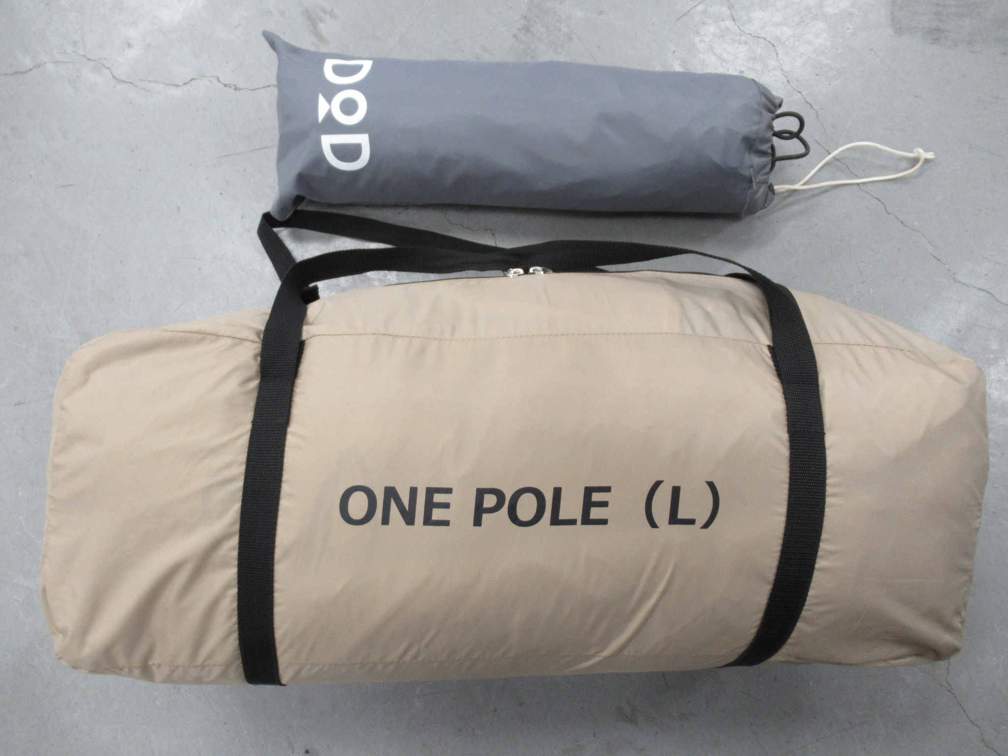 DOD（ディーオーディー）  ワンポールテントL グランドシートセット