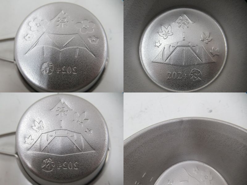 Snow Peak（スノーピーク）  チタンミニシェラカップ 2024 AUTUMN 6点