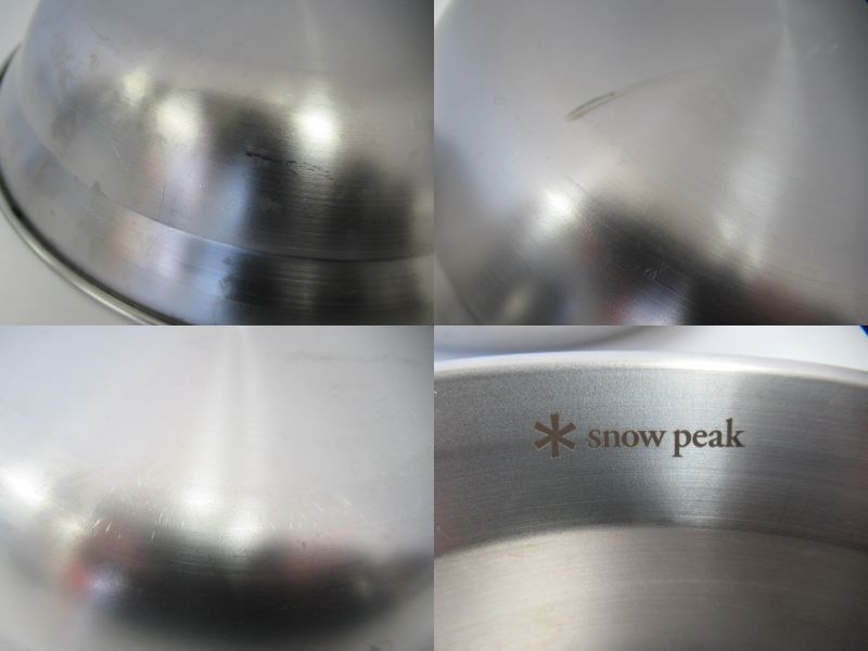 Snow Peak（スノーピーク）  SPテーブルウェア ディッシュ 5枚