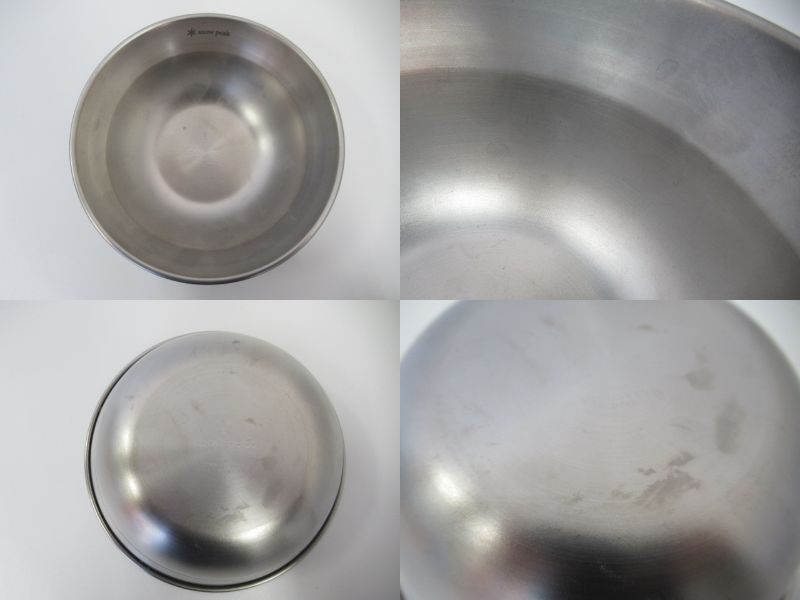 Snow Peak（スノーピーク）  テーブルウエア プレートL 2枚 ボールM セット