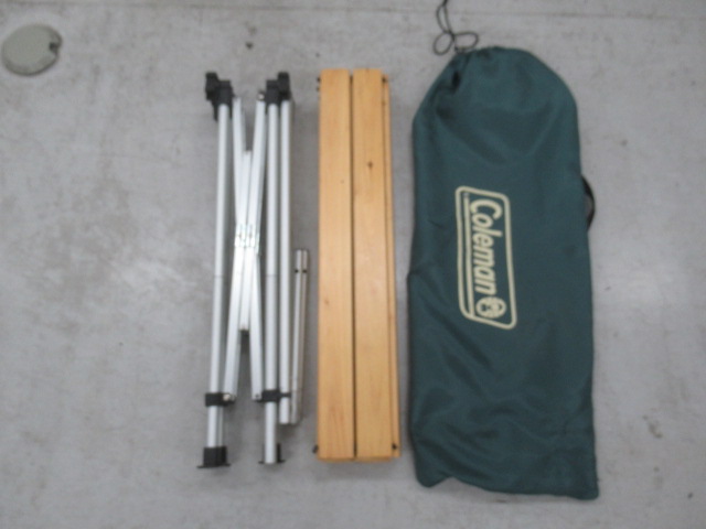 Coleman（コールマン）  ナチュラルウッドロールテーブル/90