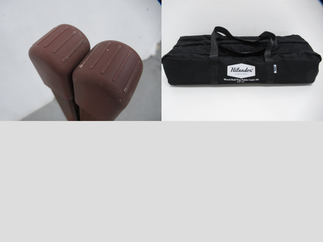 Hilander（ハイランダー）  ウッドロールトップテーブルLIGHT 90