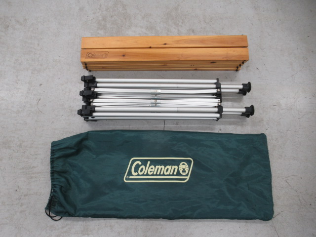 Coleman（コールマン）  ナチュラルウッドロールテーブル110