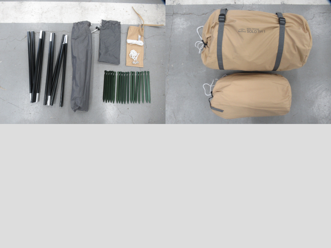 BUNDOK(バンドック) ソロティピー1 TC フロントウォールセット