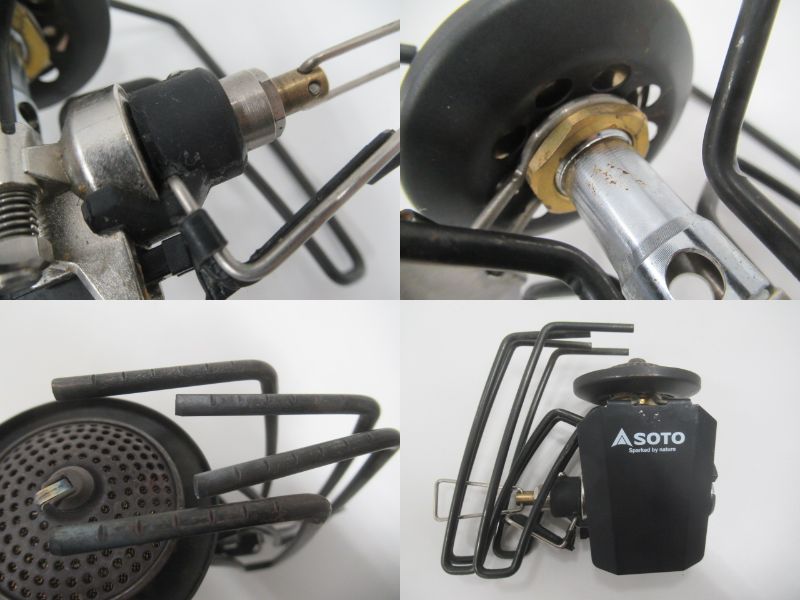 SOTO（ソト・新富士バーナー）  レギュレーターストーブ ブラックエディション