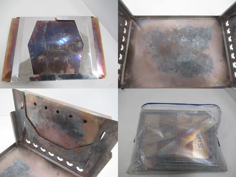 笑's-sho's- コンパクト焚き火グリル B-GO-WING セット