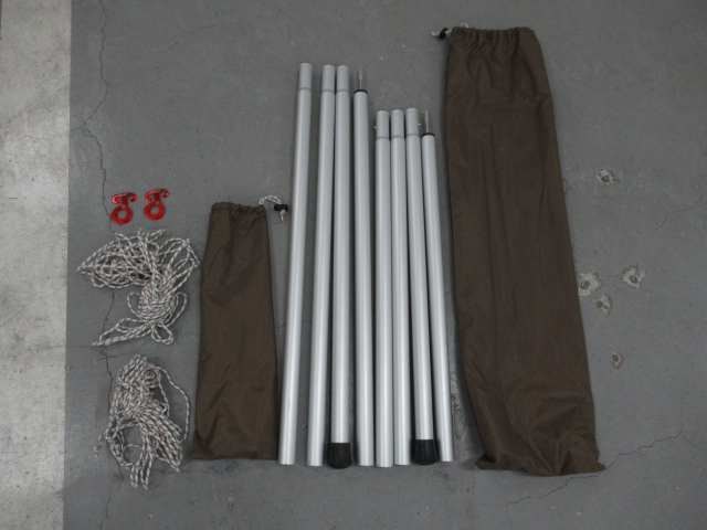 Snow Peak（スノーピーク）  HDタープ シールドヘキサM TP-861 ポールセット