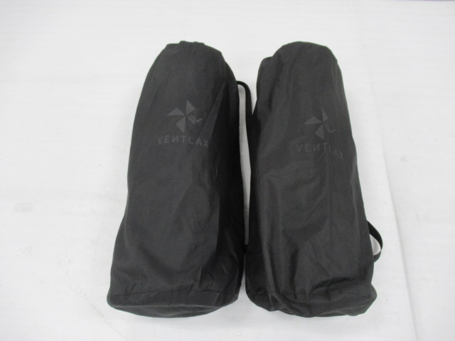 その他ブランド  VENTLAX インフレーターマット ブラック 2点セット