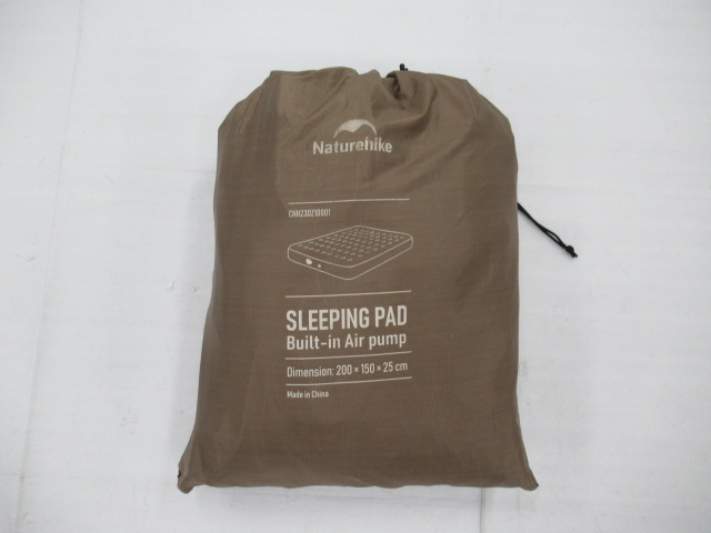 NatureHike(ネイチャーハイク) 電動ポンプ内蔵エアーマット ダブル