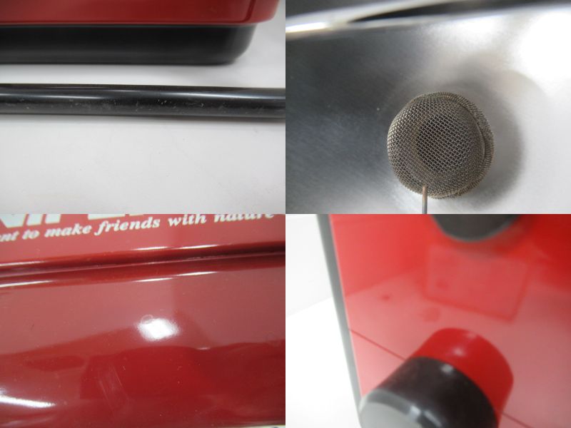 UNIFLAME(ユニフレーム) ハンディガスヒーター ワーム2 レッド