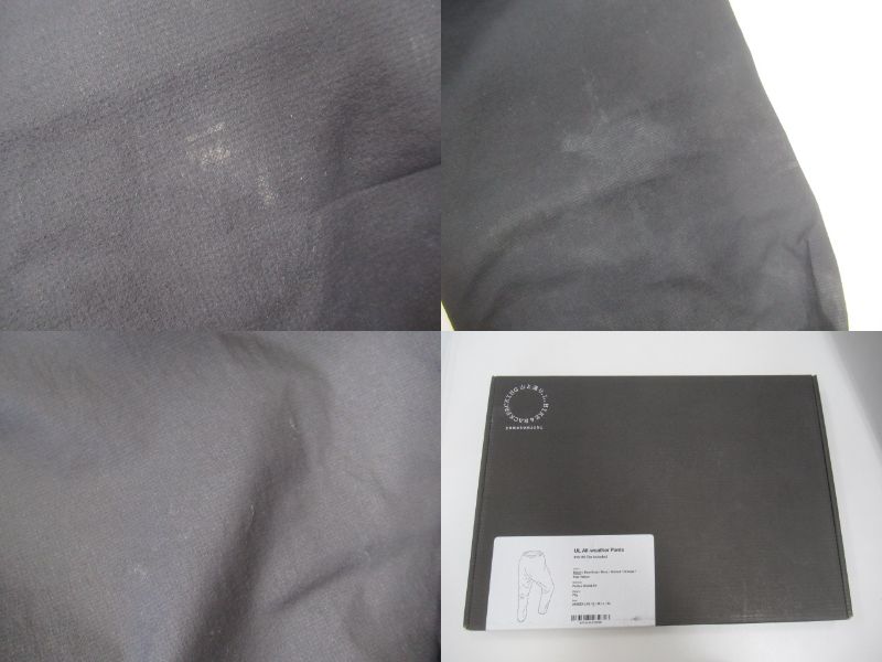 山と道  UL All-weather Pants S ブラック