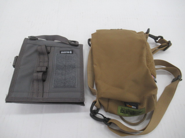 BALLISTICS（バリスティクス）  ティッシュケース・ウェットティッシュカバー セット