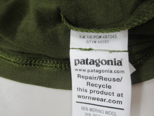 patagonia（パタゴニア）  ロングスリーブキャプリーンクール メリノブレンドシャツ 1