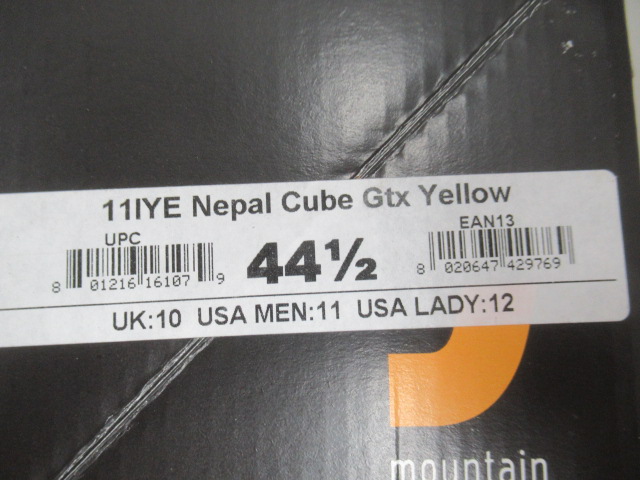 LA SPORTIVA（ラ・スポルティバ）  ネパールキューブ GTX