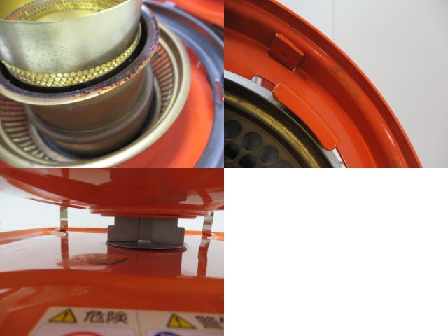 Aladdin（アラジン）  ブルーフレームヒーター BF3911 別注オレンジ