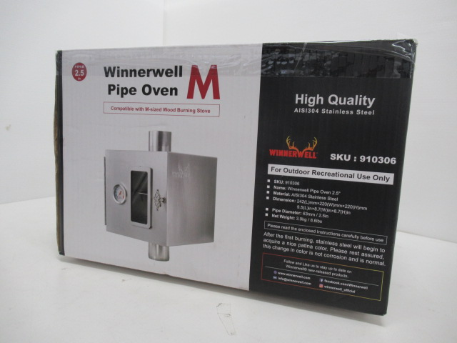 その他ブランド  ウィンナーウェル Mサイズ 薪ストーブ 専用 パイプオーブン