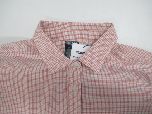 Millet（ミレー）  インセクト バリヤー チェックシャツ ロングスリーブ