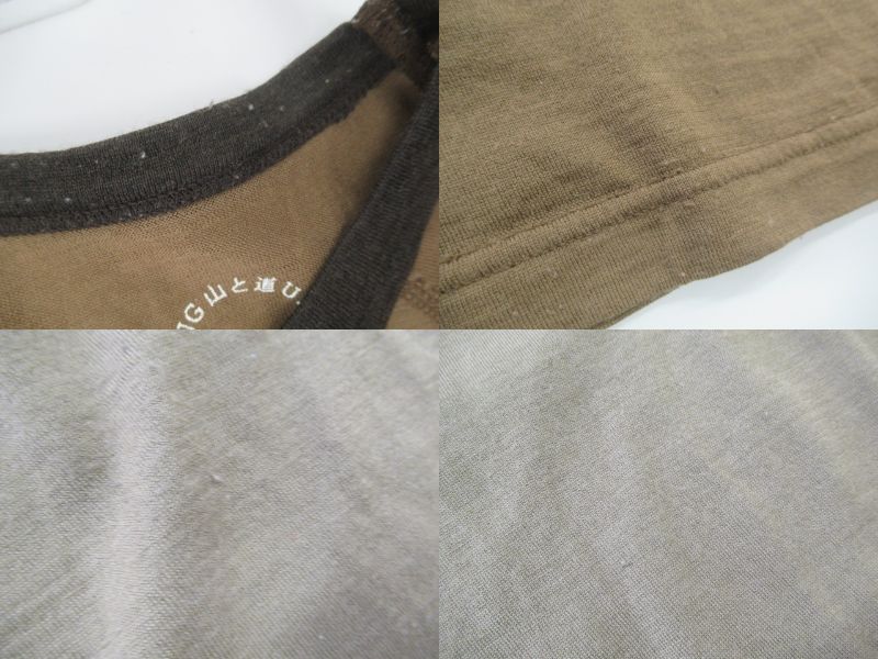 山と道  Light Merino Long Sleeve T