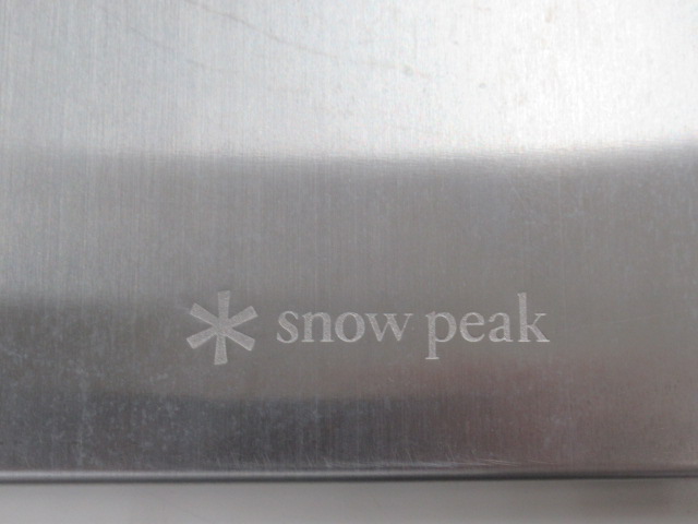 Snow Peak（スノーピーク）  ステンレストレー 1ユニット