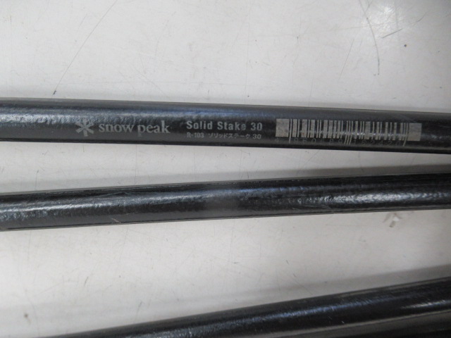Snow Peak（スノーピーク）  ソリッドステーク30 40 16本セット R-103/104