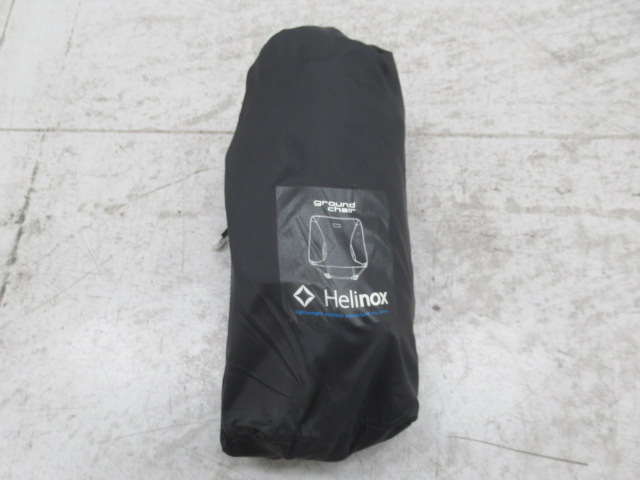 Helinox（ヘリノックス）  グラウンドチェア ブラック