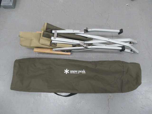 Snow Peak（スノーピーク）  ローチェア30 カーキ