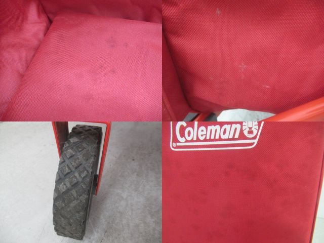 Coleman（コールマン）  アウトドアワゴン レッド