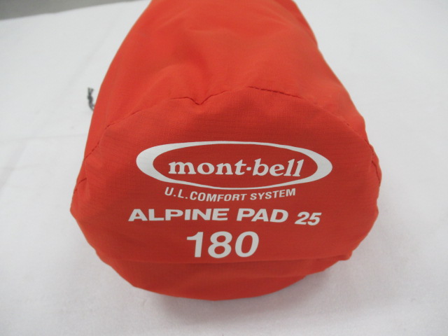 mont-bell（モンベル）  U.L. コンフォートシステム アルパインパッド25 180